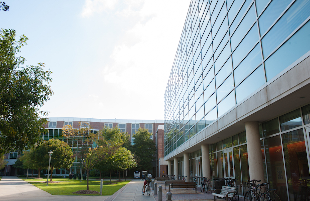 Image of a building in the BioTech quad.